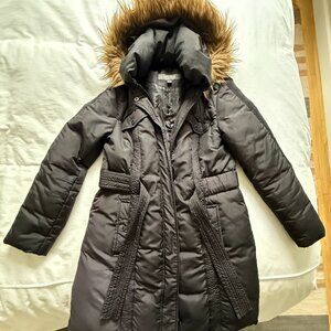 Kenneth Cole Reaction belted parka